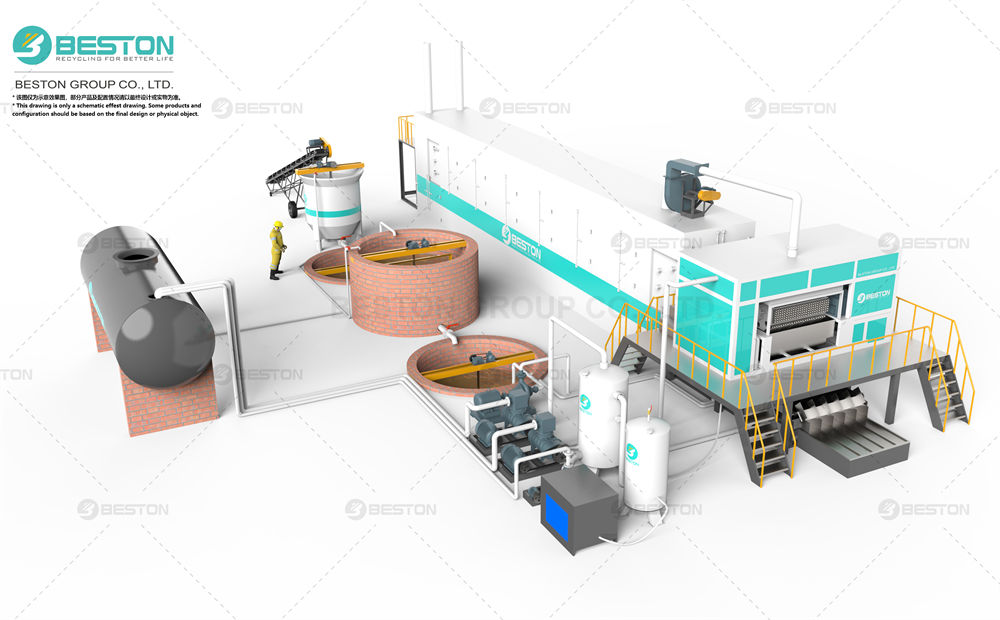 BTF5-8金屬烘幹蛋托生産方案